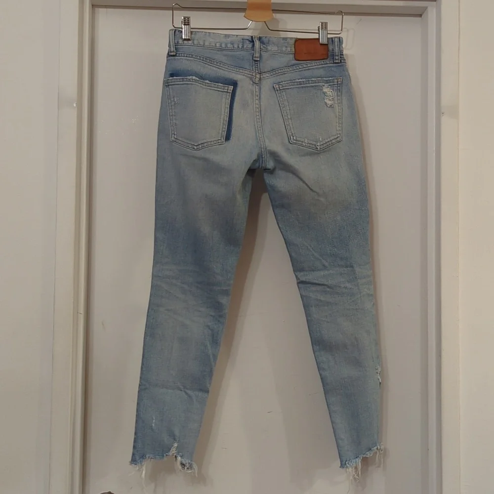 Moussy Vintage Altawoods Skinny Denim Jeans in Light Blue 26